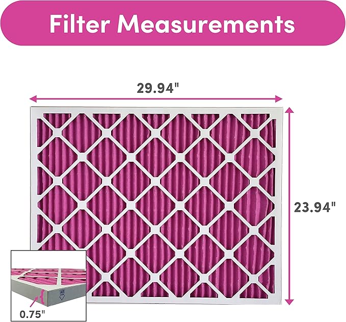 24x30x1 Air Filter by Colorfil | Color Changing Filters - Image 5
