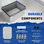 Outdoor Electrical Junction Box | IP67 Waterproof | Resistant ABS Material - Image 7