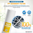 Max Water 1 Micron 20 x 4.5 Sediment Water Filter Cartridge - Image 3