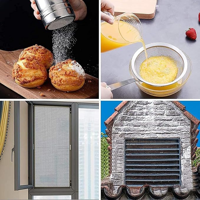 Stainless Steel Woven Wire Mesh, 304 Stainless Steel Woven Wire, 80 Mesh Fly - Image 7