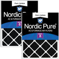 Nordic Pure 14x30x1 Pure Carbon Pleated Odor Reduction Furnace Air Filters 2 by NordicPure