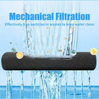 AQUANEAT 2 Pack Aquarium Bio Sponge Filter Media Pad Cut-to-Size Open Cell Foam - Image 3