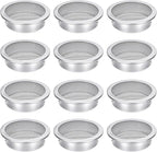 2-Inch Round Open Screen Vent, Mill Finish, 12 Pack - Image 8