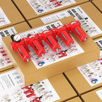 TAILONZ PNEUMATIC 0-150PSI 1/2 Inch NPT Red Industrial Grade 5 Stage Air Drying - Image 9