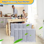 KEEPOW 8 Pack Activated Charcoal Odor Absorber Filter Refills - Image 5