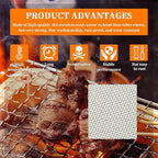 6 Pcs 12x8 Inch 304 Stainless Steel Wire Mesh Metal mesh Screen - Image 5