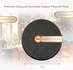 Premium Charcoal Activated Carbon Fiber Replacement Air Filter - Image 5