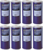 BLUONICS Carbon Replacement Water Filters 8pcs GAC Granulated 4.5" x 10" by BLUONICS