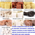 Aquarium Filter Mixed Ceramic Balls Media, Fish Tank Water Filtration Pond - Image 4