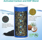 SimPure Whole House Water Filter Cartridges 10" x 4.5" GAC/KDF Carbon and Heavy - Image 2