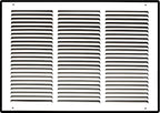 Fits 18x12 Duct Opening | Steel Return Air Grille by Handua | Vent Cover Grill - Image 4