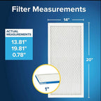 Filtrete 14x20x1 AC Furnace Air Filter, MERV 13, MPR 1900, Premium Allergen - Image 2