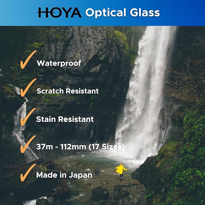 Hoya EVO Antistatic 40.5mm Filter — Camera Lens UV Filter w/ 16-Layer SMC - Image 3