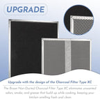 Upgrade HPF30 Charcoal Range Hood Non-Ducted Filter, - Image 3