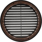 Black 6" Inch Round Ventilation Grille - Image 2