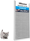 UBeesize 14x30x1 Reusable Electrostatic Air Filter HVAC AC Furnace Filter by UBeesize