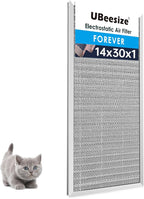 UBeesize 14x30x1 Reusable Electrostatic Air Filter HVAC AC Furnace Filter by UBeesize