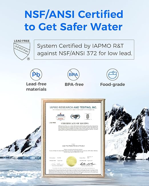 Waterdrop Water Filter for Sink Faucet, Filter Life Reminder, 320 Gallon Tap - Image 7