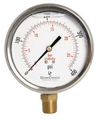 4" Oil Filled Pressure Gauge by DirectMaterial