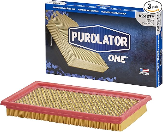 Purolator A24278-3PK PurolatorONE Air Filter, 3 Pack by PurolatorProductsNALLC