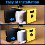 FoxAlien Dust Filter Bag for 800W Desktop Dust Collector HFS-800, Disposable - Image 3