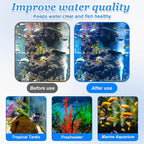 2 Pack Aquarium Bio Sponge Filter Pad, 40 PPI Fish Tank Filter Foam Sponges - Image 7