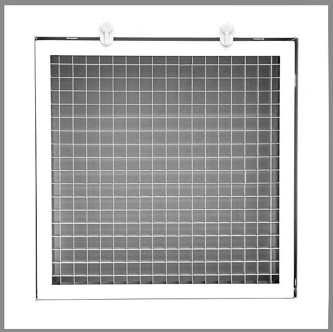 HVAC Premium 6" x 6" Cube Core Eggcrate Return Air Filter Grille by HVACPremium