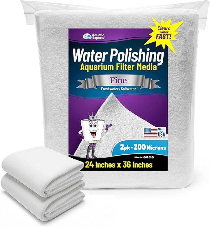 Aquatic Experts Aquarium Polishing Filter Pad, Water Polishing Pad by AquaticExperts