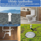 3 Inch Vent Stack Pipe Filter, Sewer Vent Filter Septic Tank Roof Vent Filters - Image 6