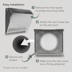 Vent Systems 6" Inch Air Supply Vent Cover - Image 4