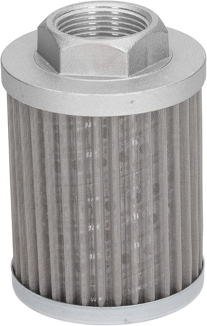 WALFRONT Hydraulic Suction Filter Stainless Steel Oil Filter 40LMin Rate by Walfront