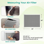 20x25x1 Electrostatic Air Filter Washable Reusable, HVAC AC Furnace Filter - Image 3