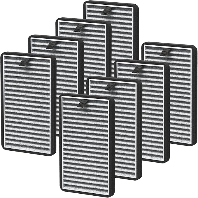 8 Pack For DSTx HEPA + Carbon Filters Replacement Compatible by JORAIR