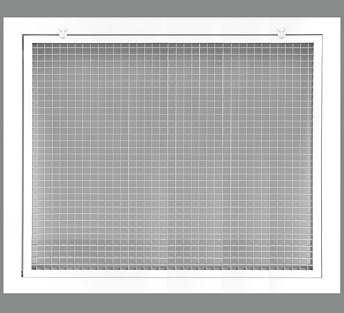 HVAC Premium 16" x 14" Cube Core Eggcrate Return Air Filter Grille by HVACPremium