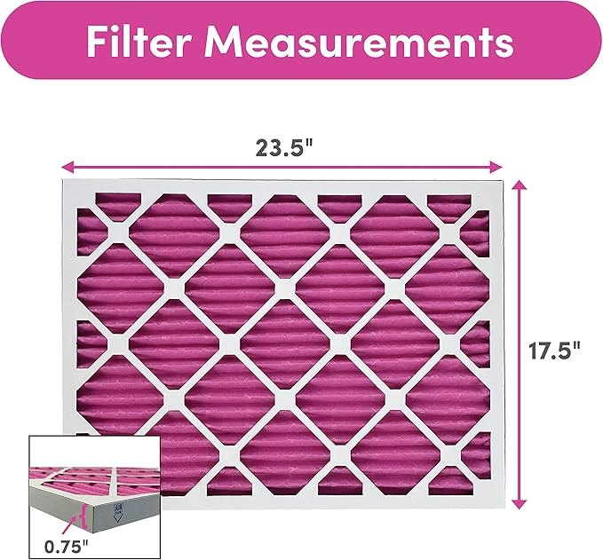 Colorfil 18x24x1 Air Filter | Made in the USA | Color Changing | Remove Cat and - Image 5