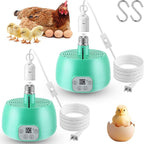 Enhon 2 Sets Chicken Coop Heater, Timing Heat Lamp by Clickhere
