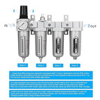 NANPU 1/2" NPT Industrial Grade 4 Stage Air Drying System - Image 4