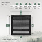 Vent Systems 6" x 6" - Image 2