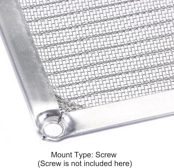 MECCANIXITY 80mm Computer Fan Filter Grills Stainless Steel Mesh Dustproof Case - Image 4