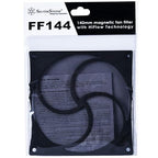Silverstone Technology FF144 HiFlow Magnetic 140mm Fan Filter, SST-FF144B - Image 9