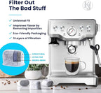 K&J Premium 6-Pack of Replacement Breville BWF100 Compatible Water Filters - Image 5