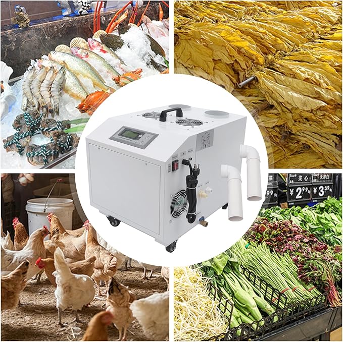 Ultrasonic Industrial Humidifier, 1200W 110V 15kg/h Agricultural Air Humidifier - Image 5