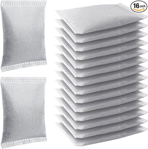 16 Pcs Activated Charcoal Odor Absorbing Filter Refills, Compatible by Unknown