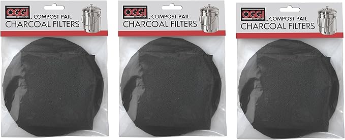 OGGI Black Charcoal Filter for Items #7320 and #7700 by OGGI
