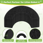 8 Pack Thickened 0.45” Carbon Filters Compatible - Image 4