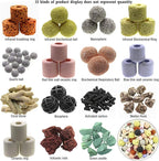 Aquarium Filter Media 15-in-1 Mineral Balls & Ceramic Rings - 500g - Image 3