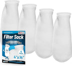 Aquatic Experts 4 inch Ring 100 Micron Felt Filter Sock by AquaticExperts