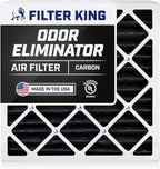 Filter King 22x28x1 Air Filter | 4-PACK | Carbon MERV 8 HVAC Pleated A/C by FilterKing