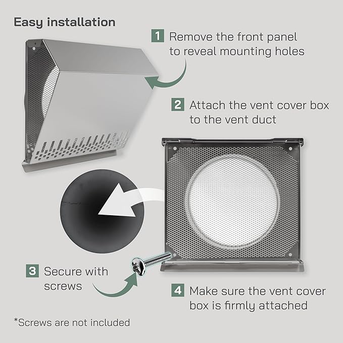 Vent Systems 8" Inch Air Supply Vent Cover - Image 4