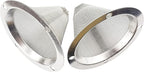 2 PCS-Cone-Type Spark Arrestor Screen 2.8” by RGHOMEANDYARD